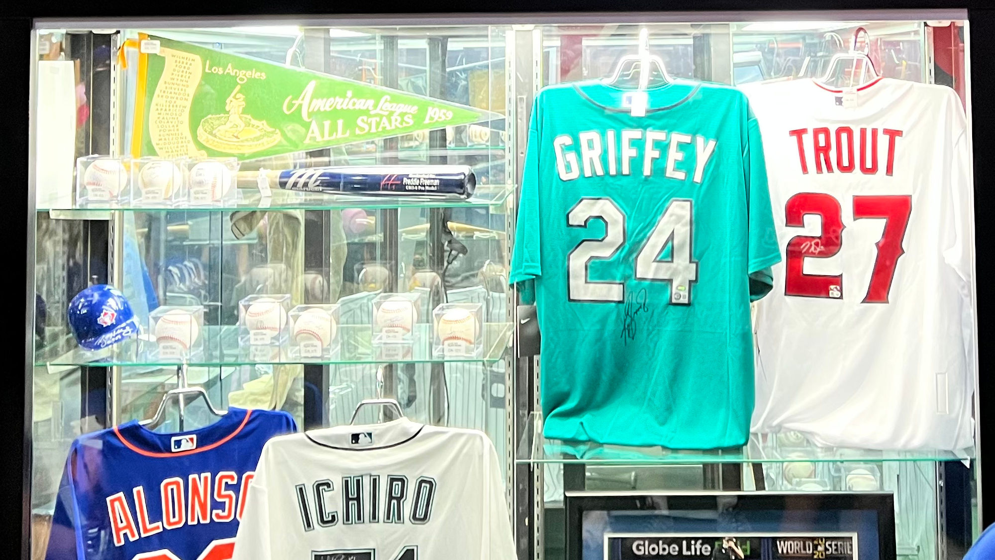 All Star Auctions Griffey Trout
