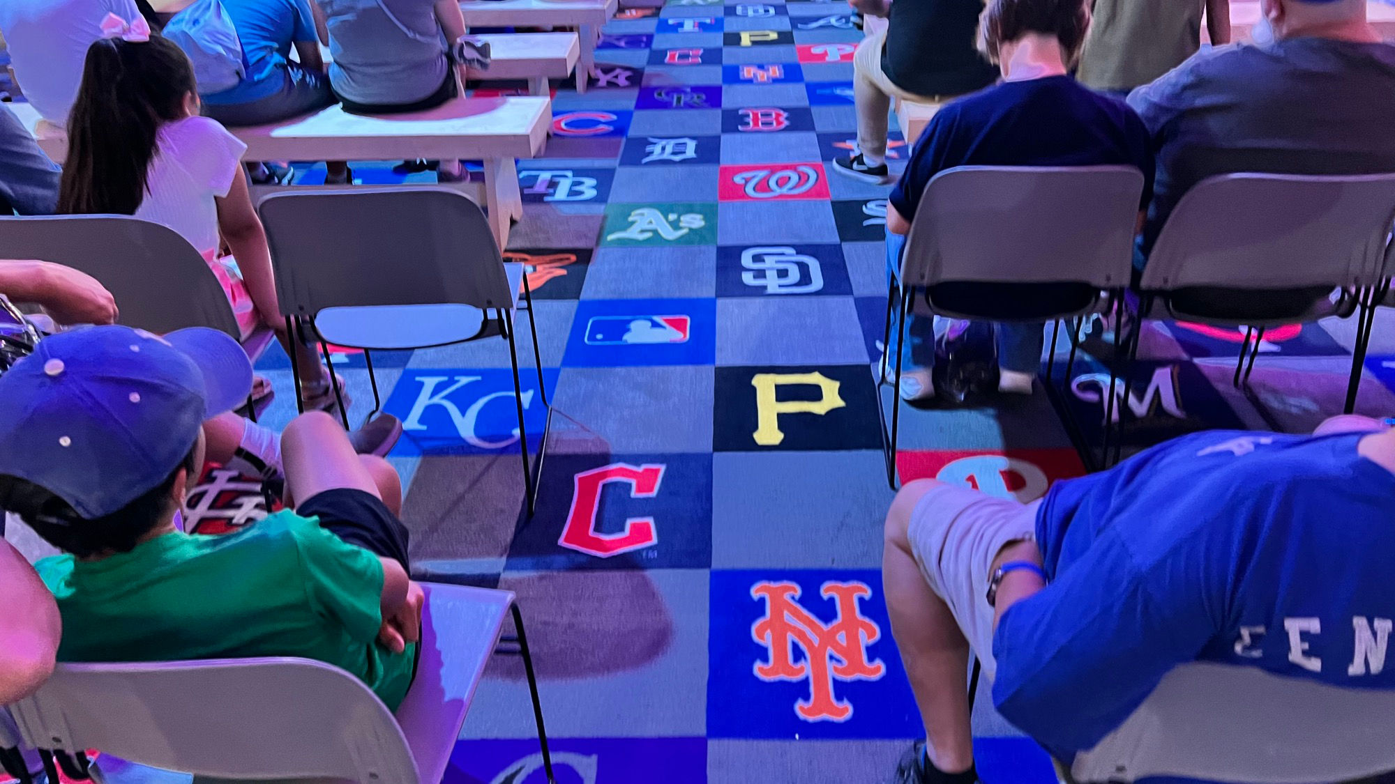 All Star Clubhouse MLB Carpet