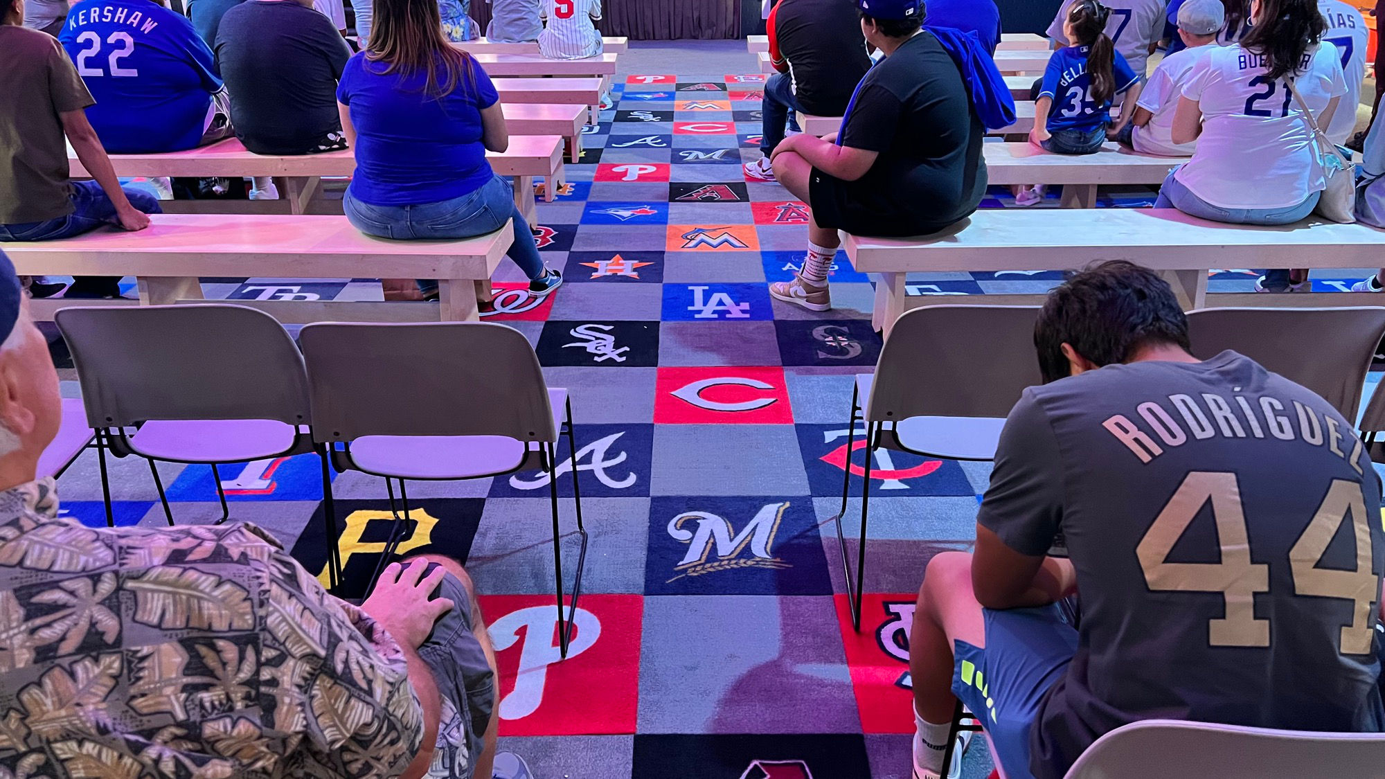 All Star Clubhouse MLB Carpet