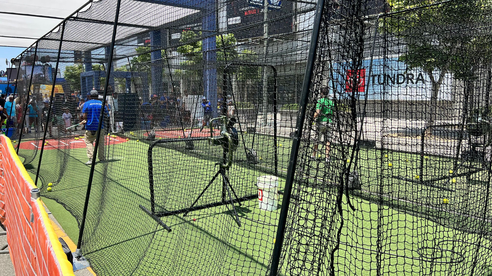 All Star Week MLB Live Batting Cage