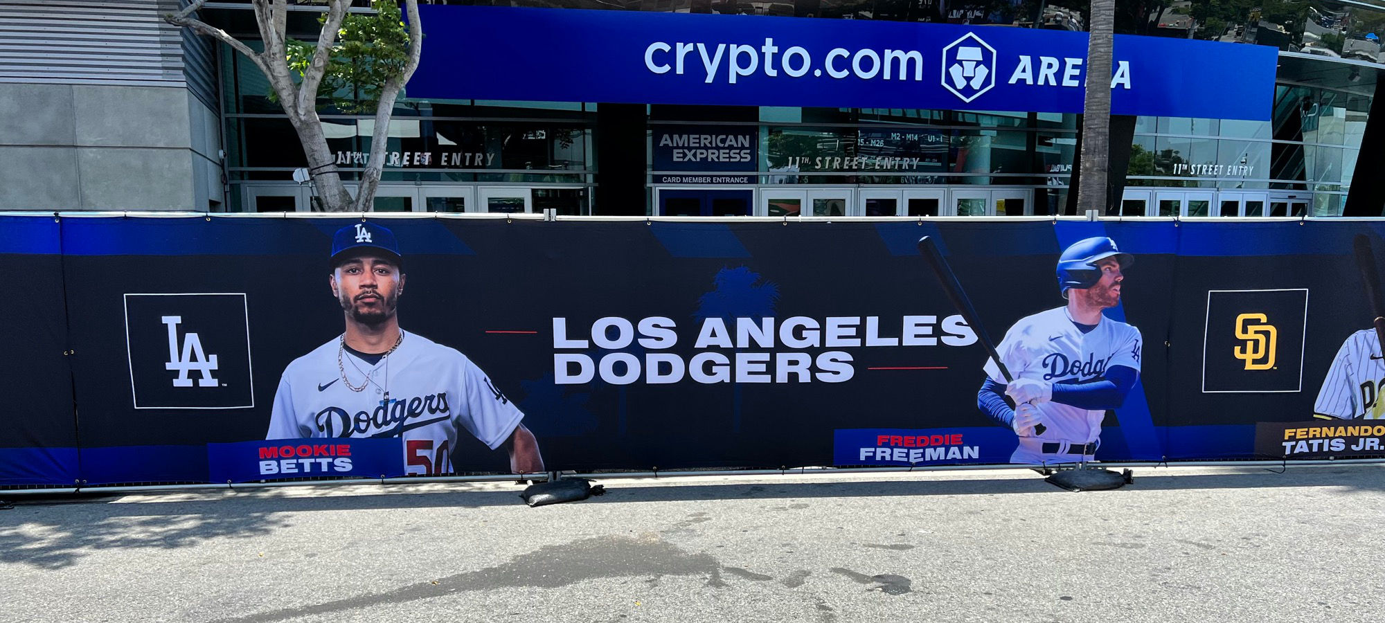 All Star Week MLB Live Dodger Wall