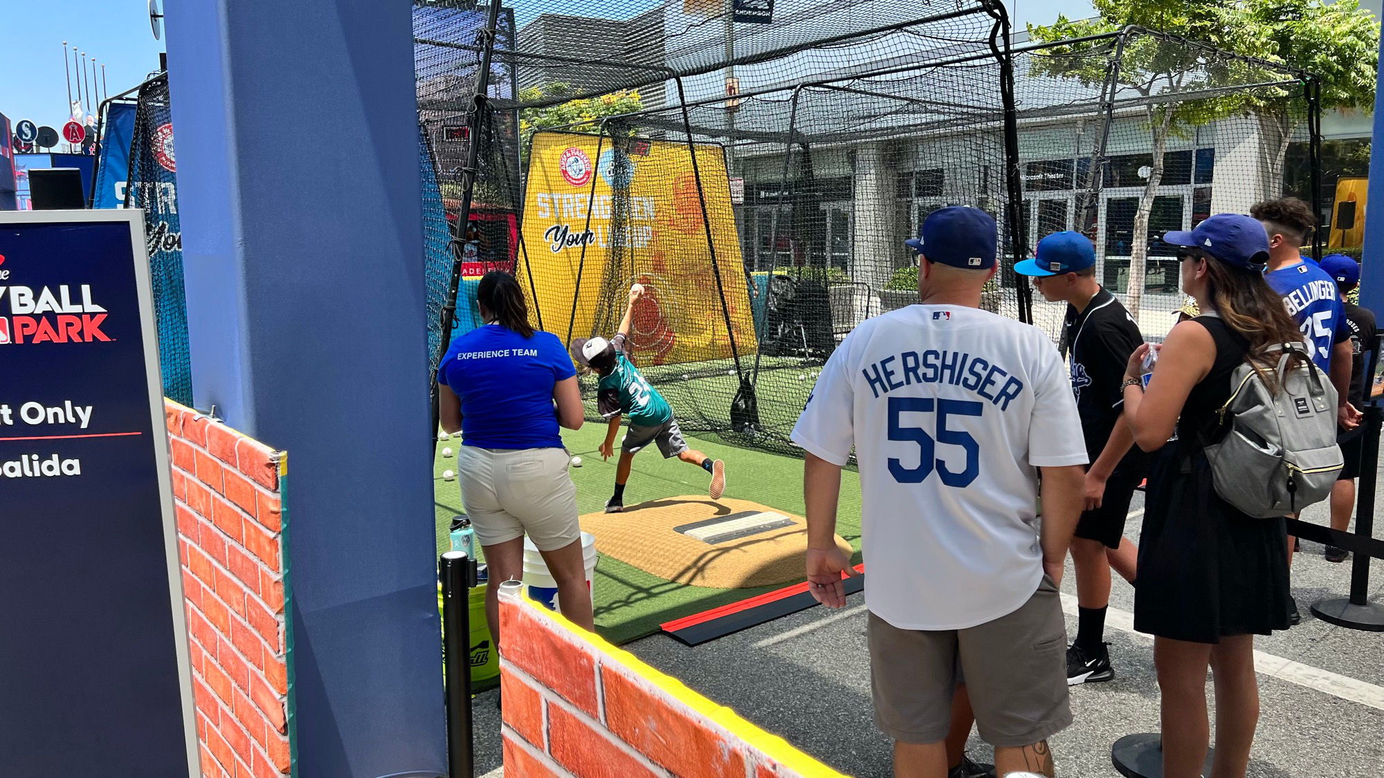 All Star Week MLB Live Pitching Cage