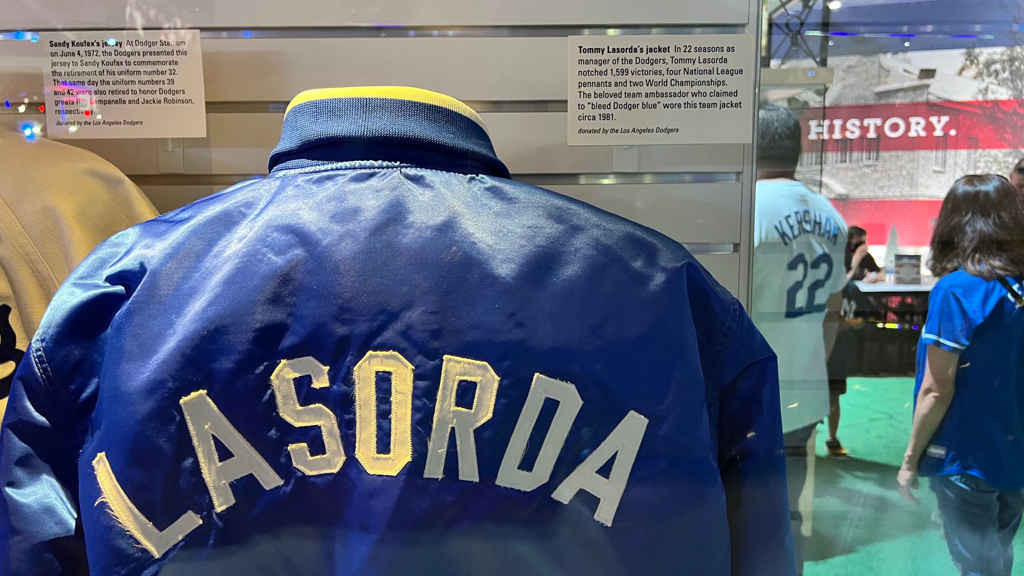 Baseball HoF Tommy Lasorda's Jacket
