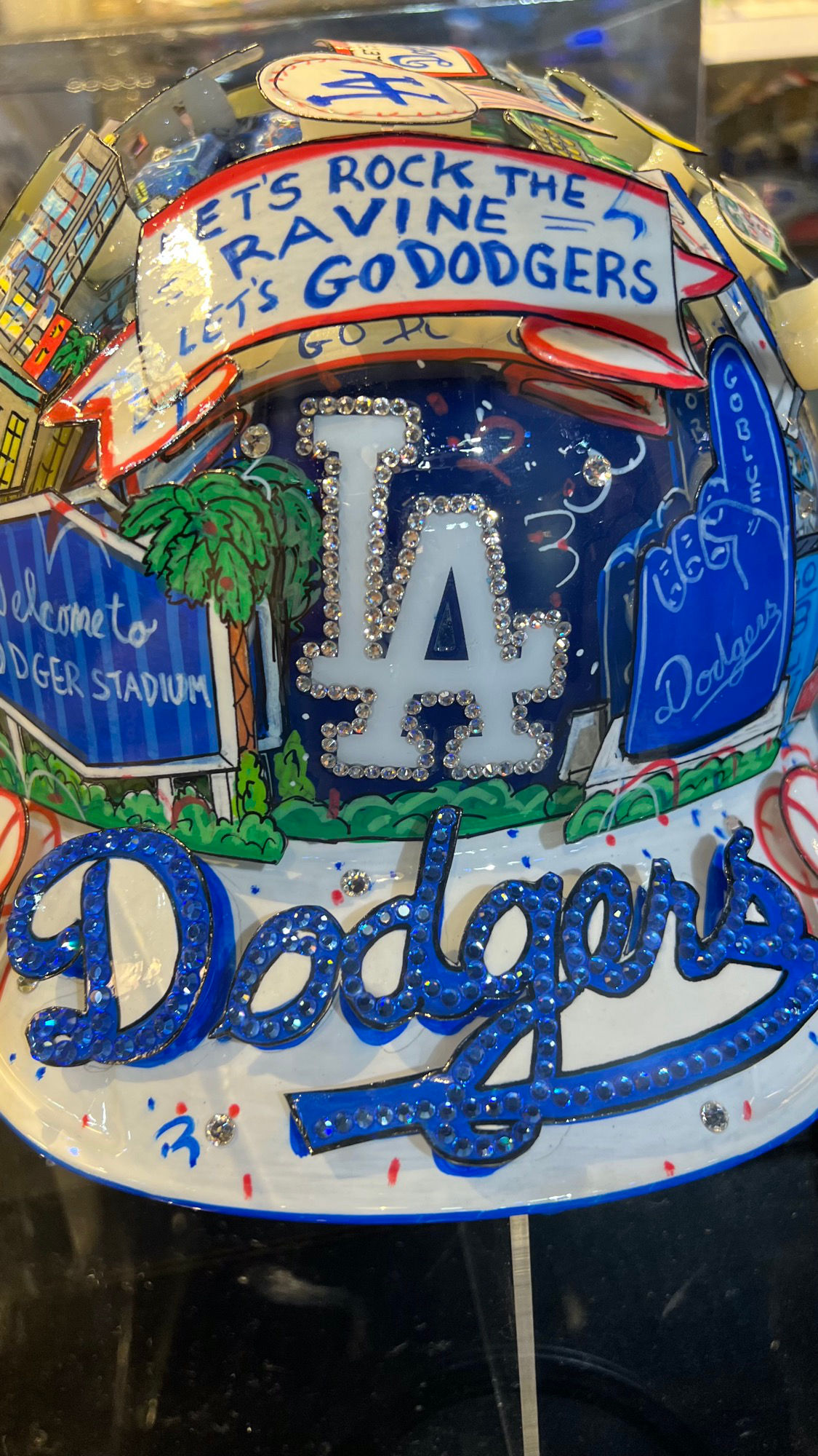 Charles Fazzino Dodger Hat