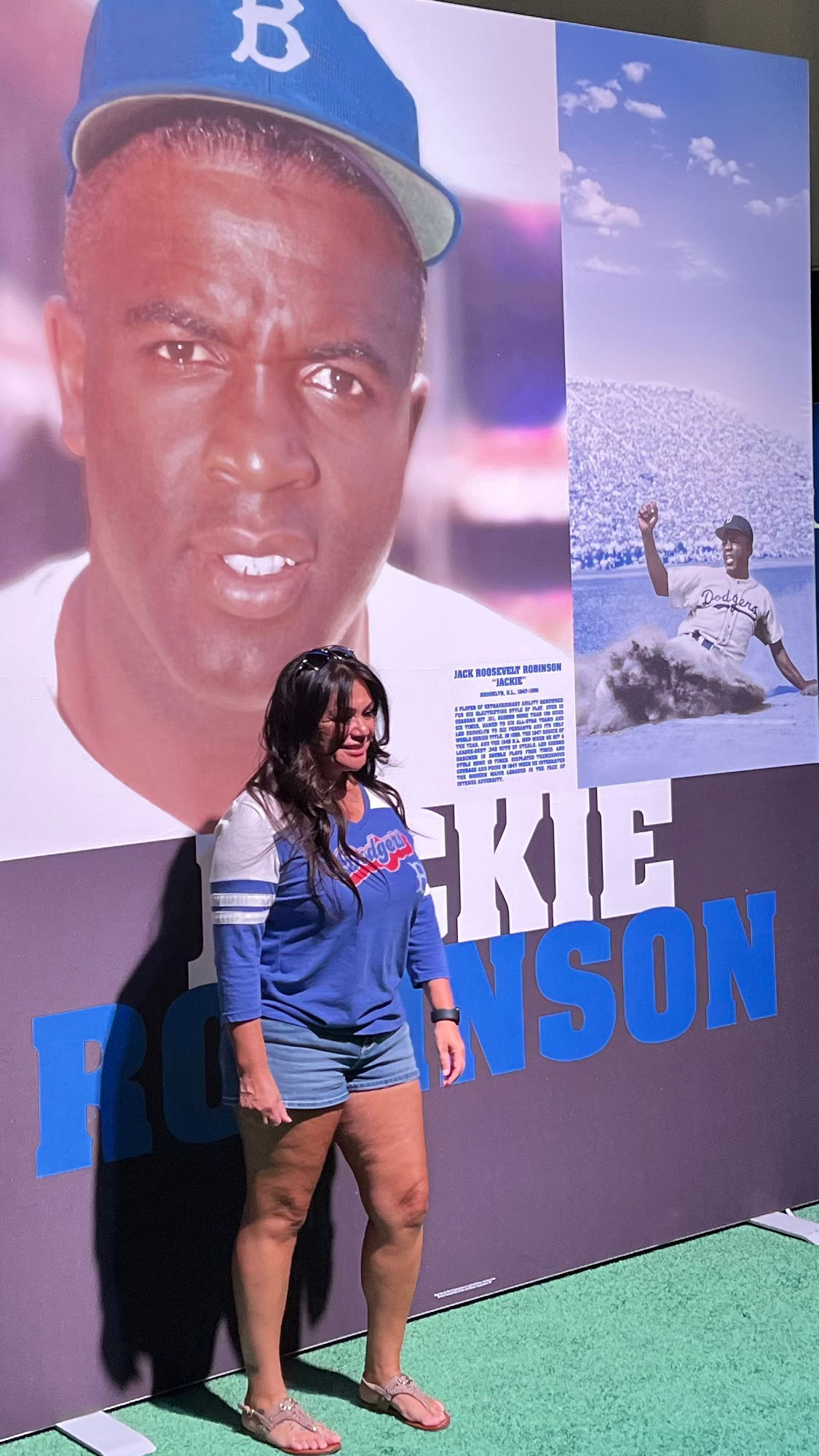 Baseball Museum Jackie Robinson Photo Op