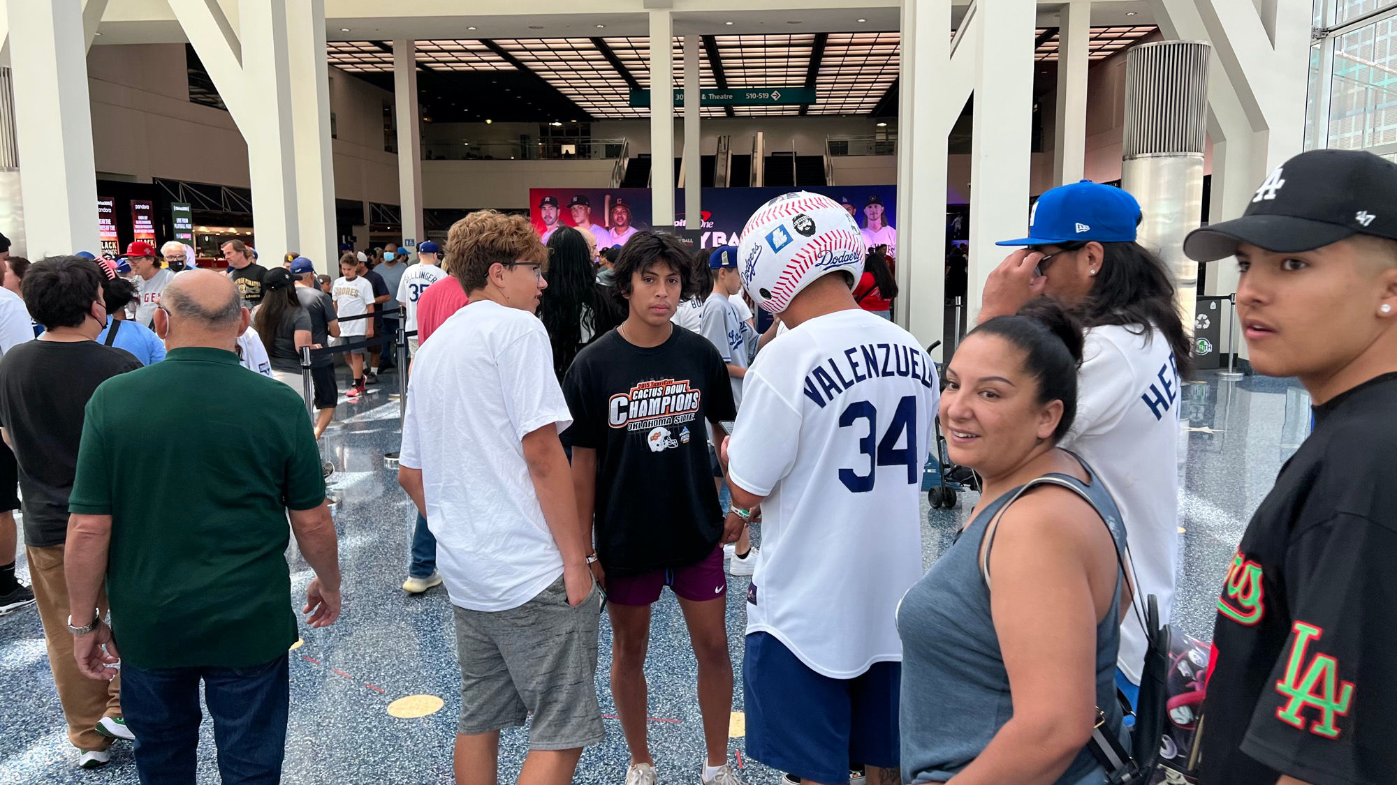 LA Convention Center Baseball Helmet