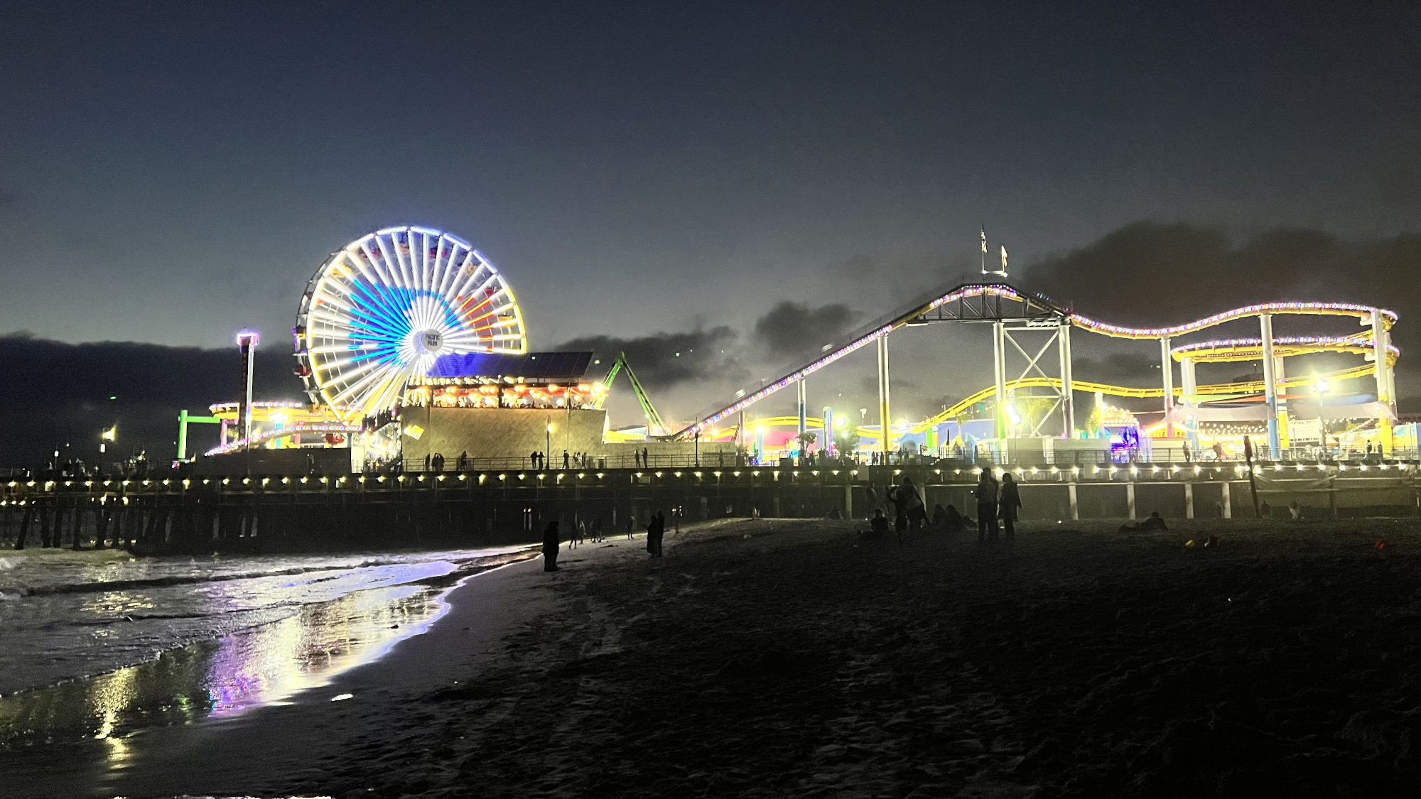 MLB Logo Santa Monica Ferris Wheel