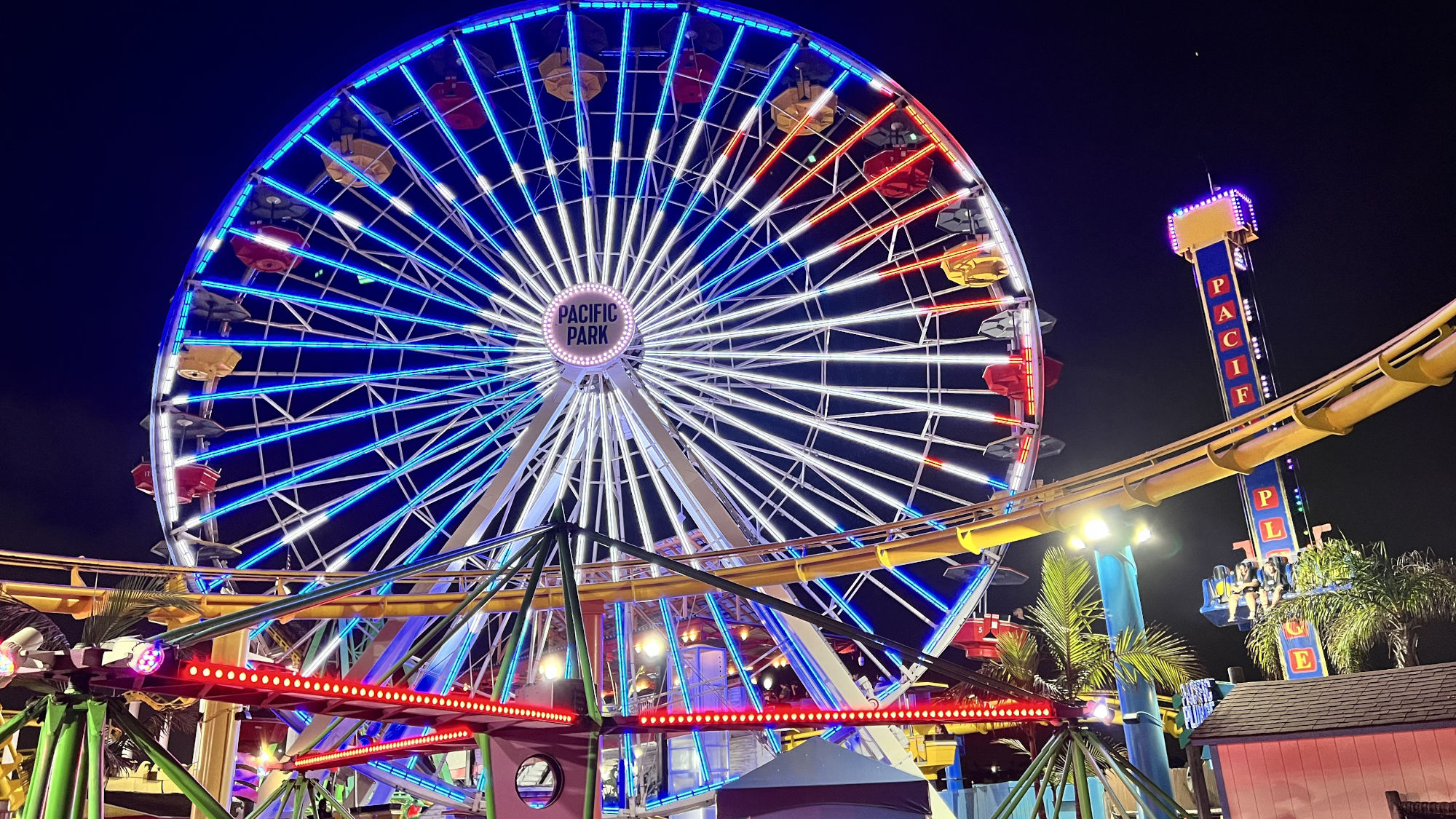 MLB Logo Santa Monica Ferris Wheel