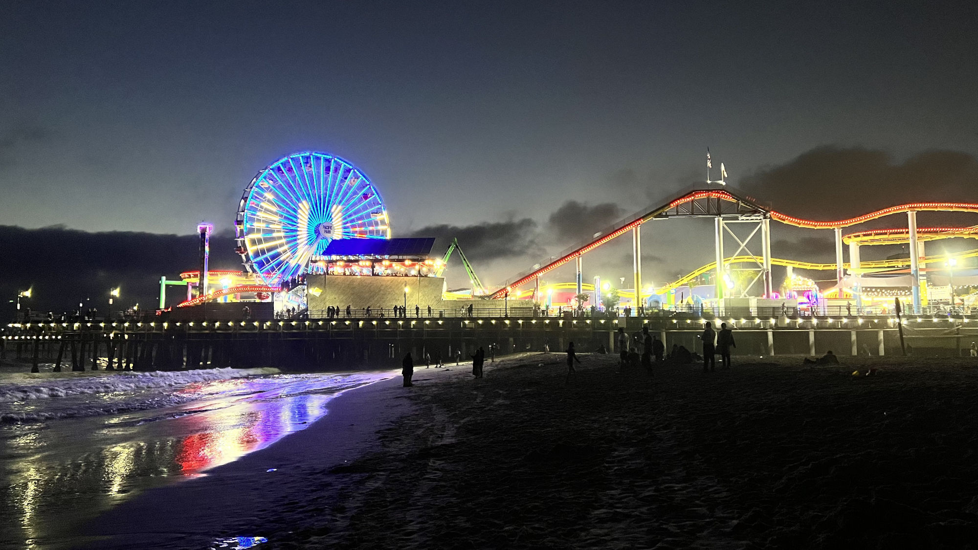 MLB Logo Santa Monica Ferris Wheel