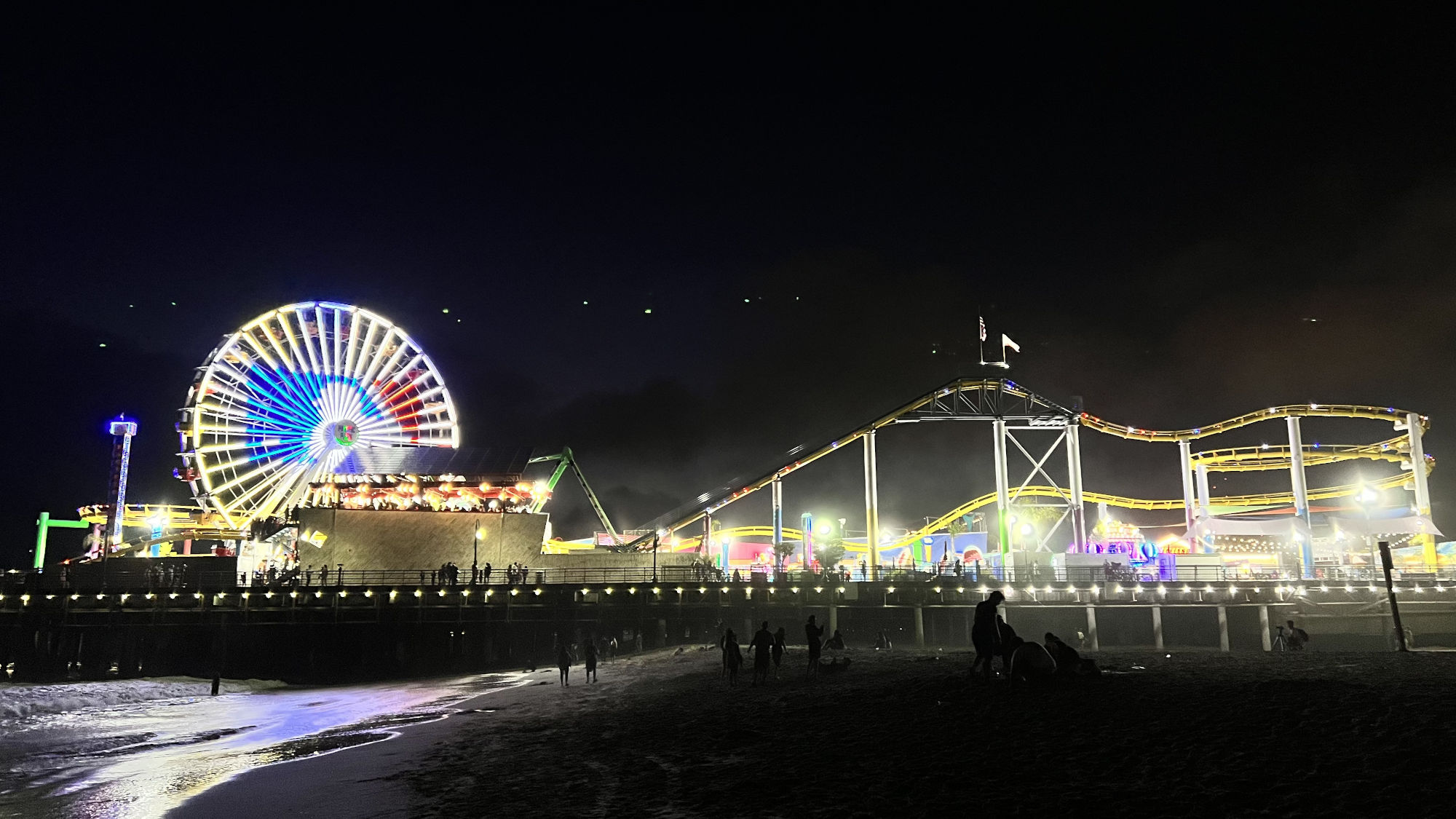 MLB Logo Santa Monica Ferris Wheel