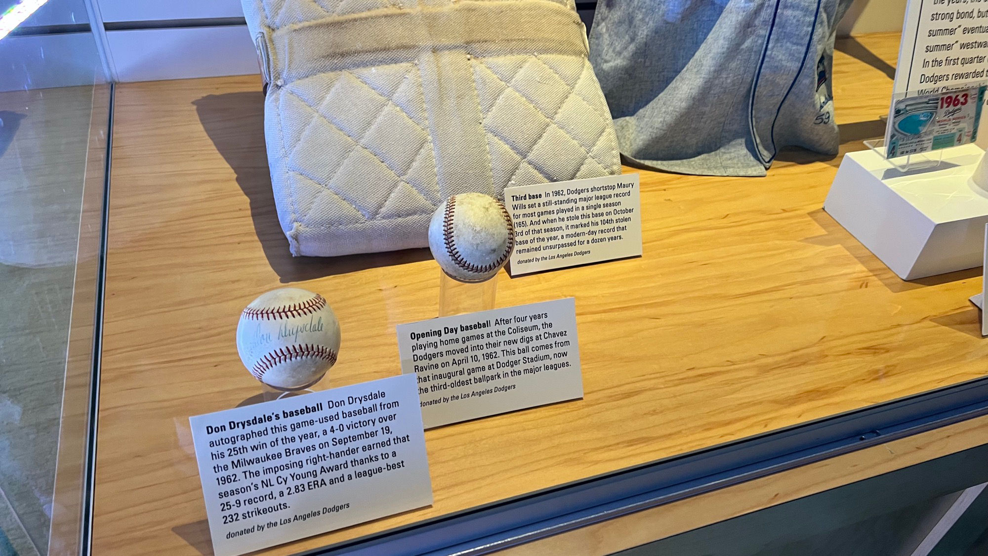 National Baseball Hall of Fame Dodger Stuff