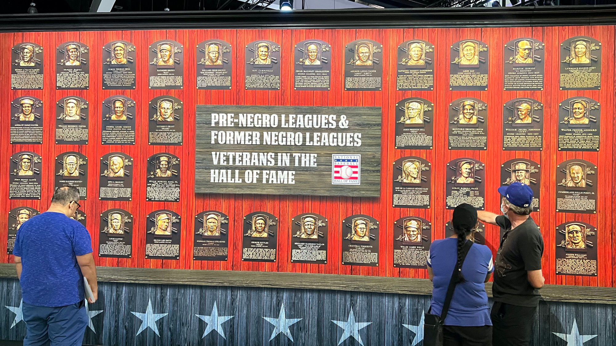 Baseball Museum Pre & Former Negro Leagues Veterans