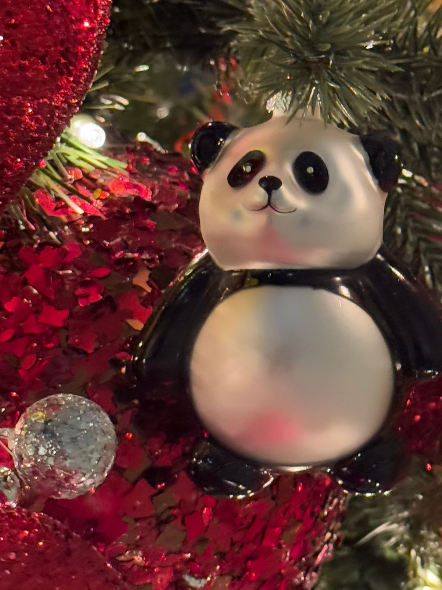 Chinese Christmas Ornament Panda