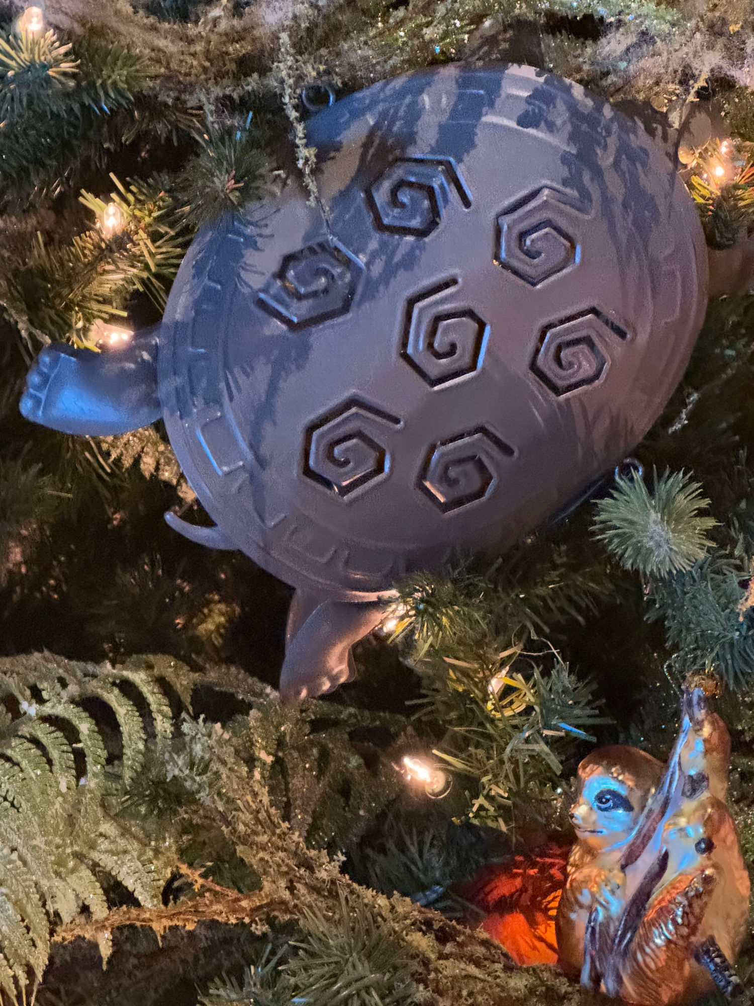 Costa Rican Turtle Christmas Ornament