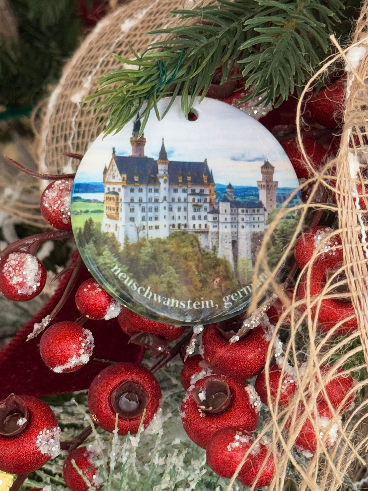 German Christmas Ornament Neuschwanstein