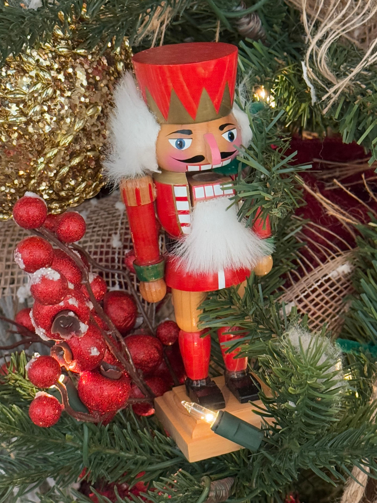 German Nutcracker Christmas Ornament