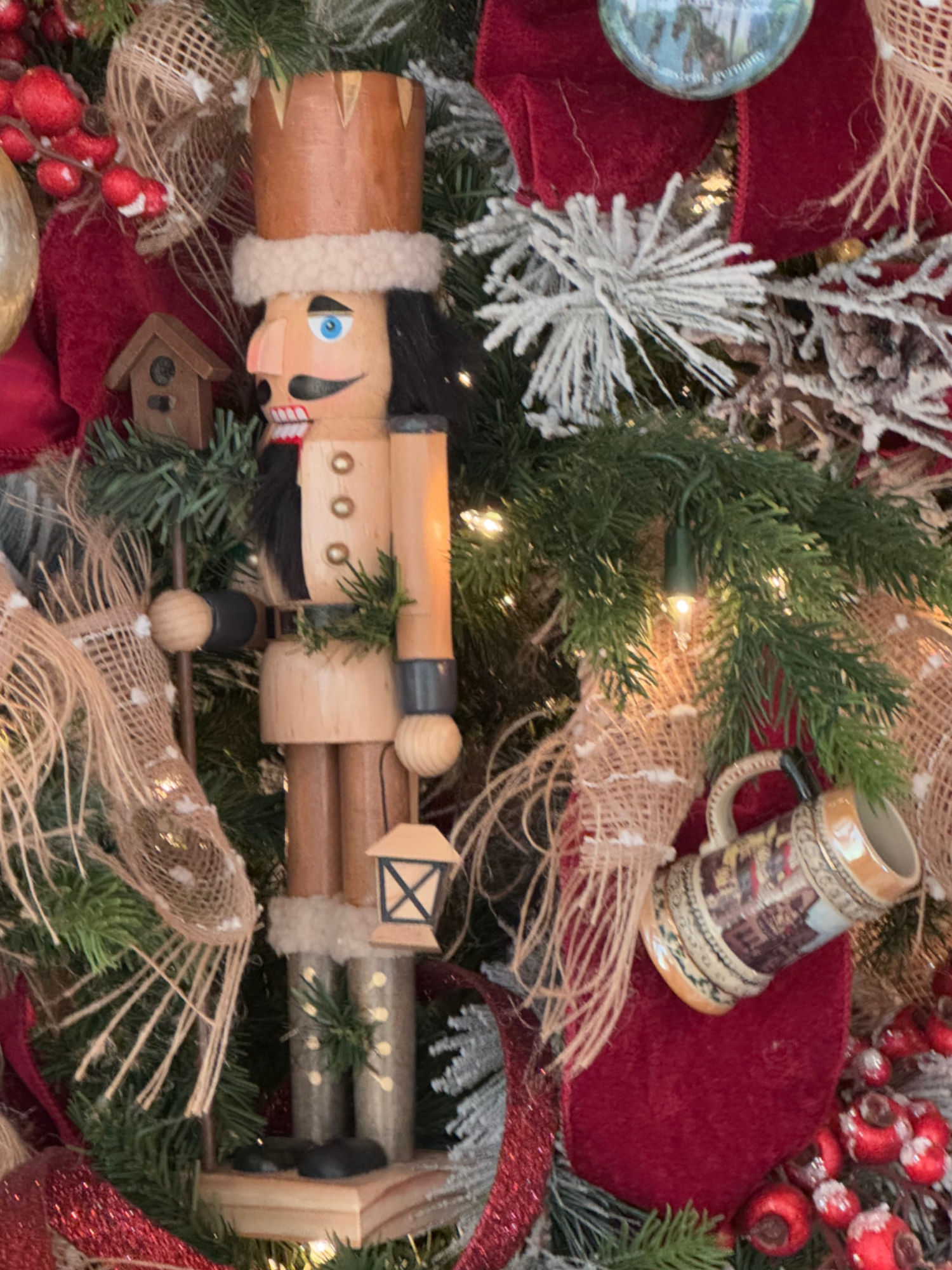 German Nutcracker Christmas Ornament