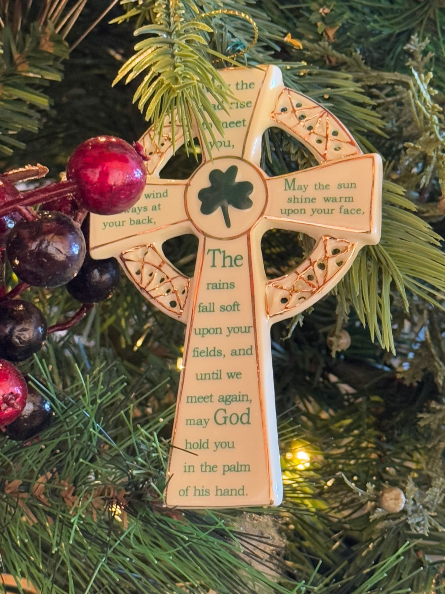 Irish Christmas Ornament