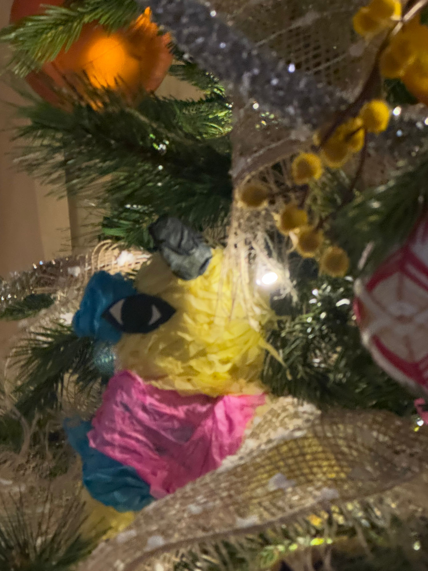 Mexican Pinata Christmas Ornament