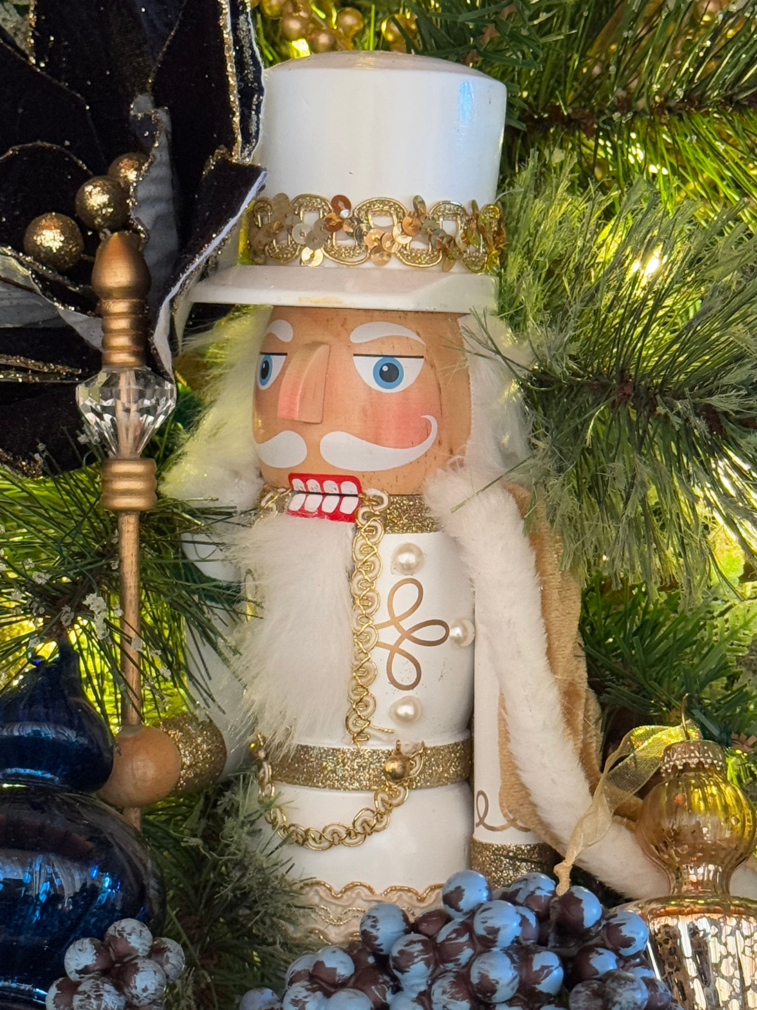 Russian Nutcracker Christmas Ornament