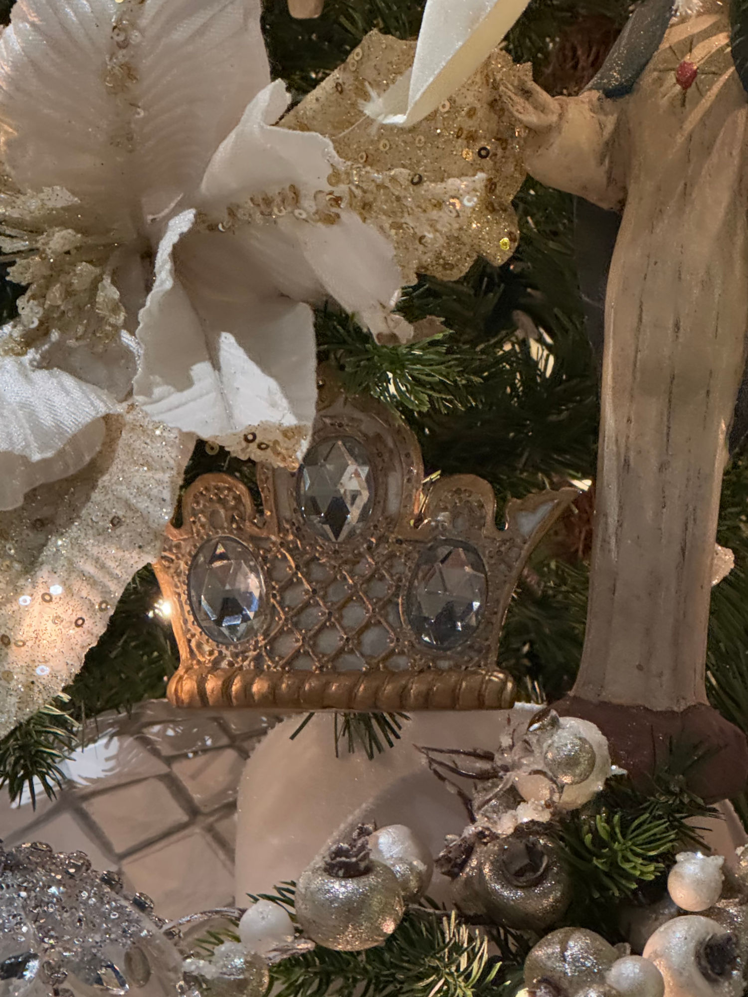 Vatican Crown Christmas Ornament