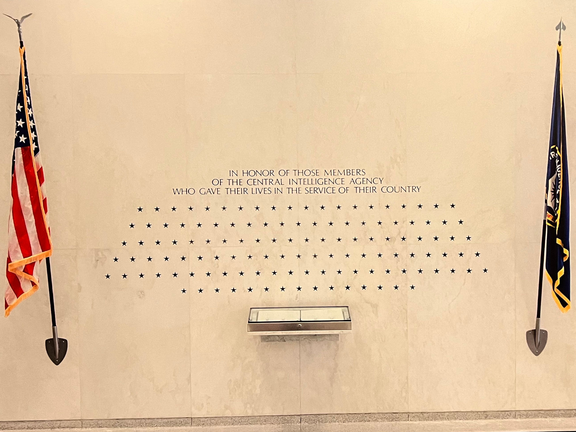 CIA Memorial Wall