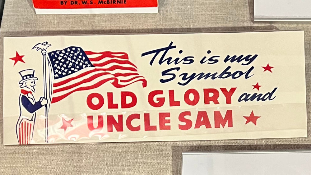 Uncle Sam Bumper Sticker