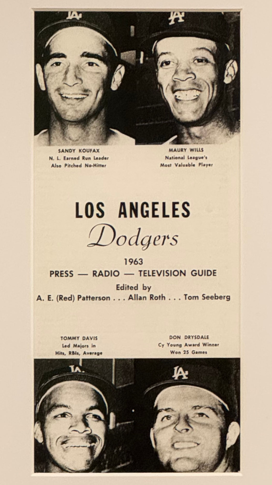 1963 Press Radio Television Guide Cover 1963 Press Radio Television Guide Cover