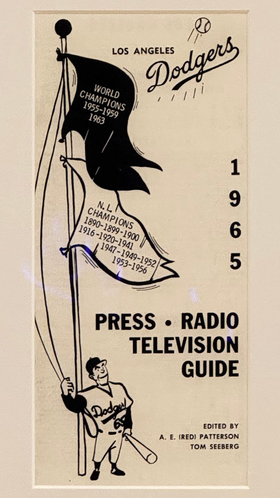 1965 Press Radio Television Guide Cover 1965 Press Radio Television Guide Cover