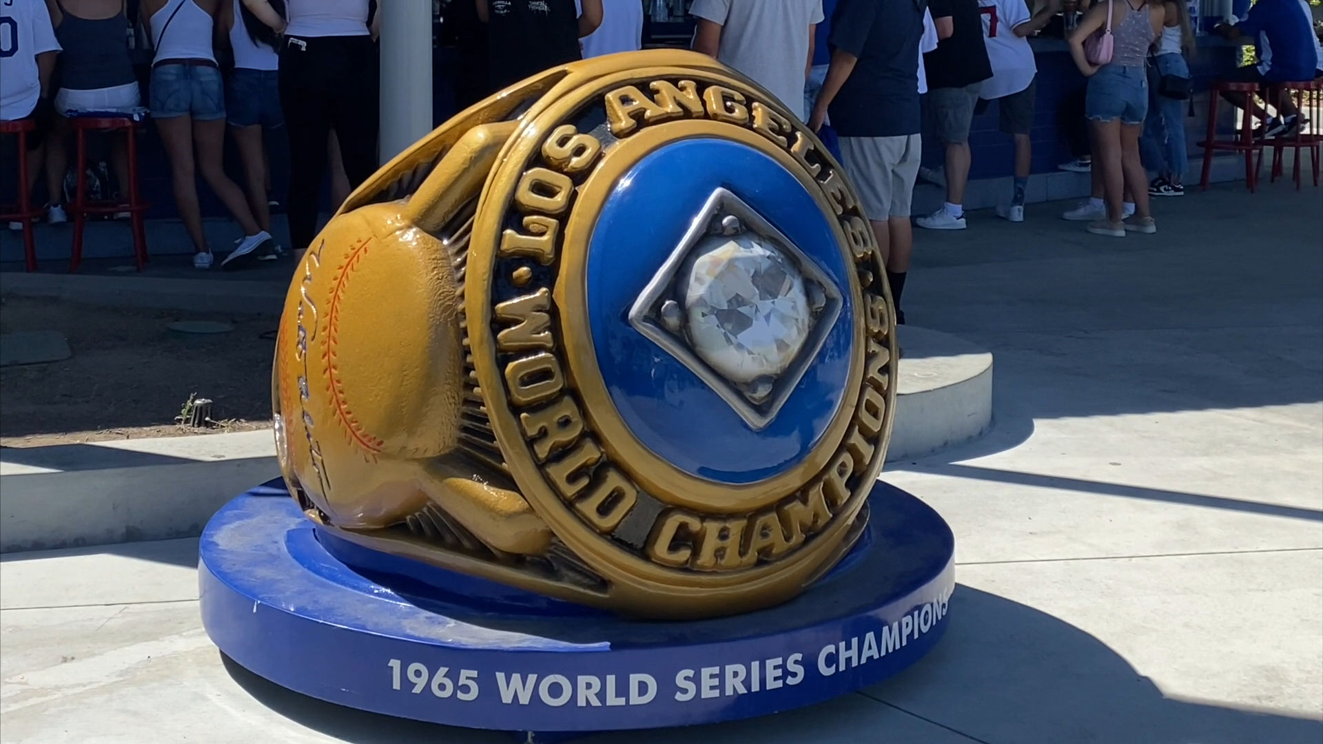 1965 WS Ring Dodger Stadium