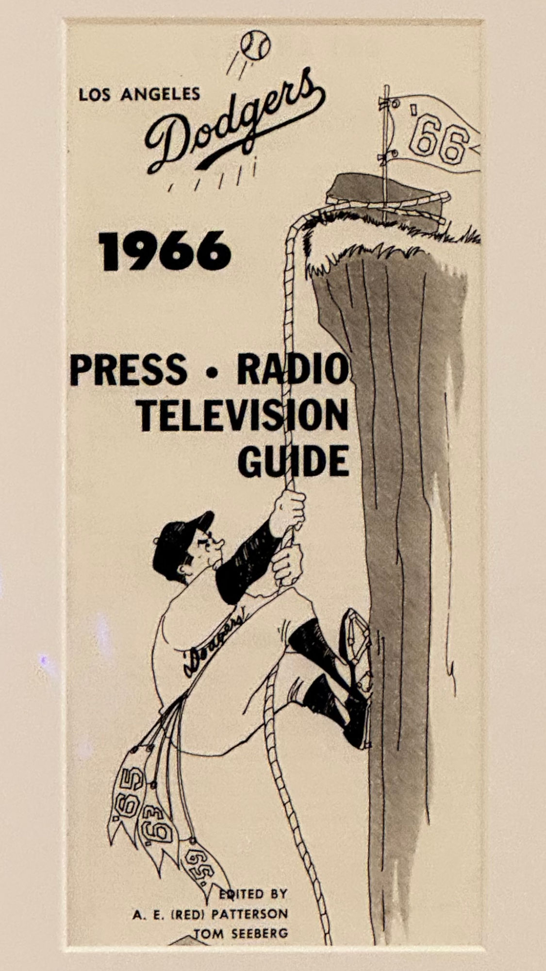 1966 Press Radio Television Guide Cover 1966 Press Radio Television Guide Cover