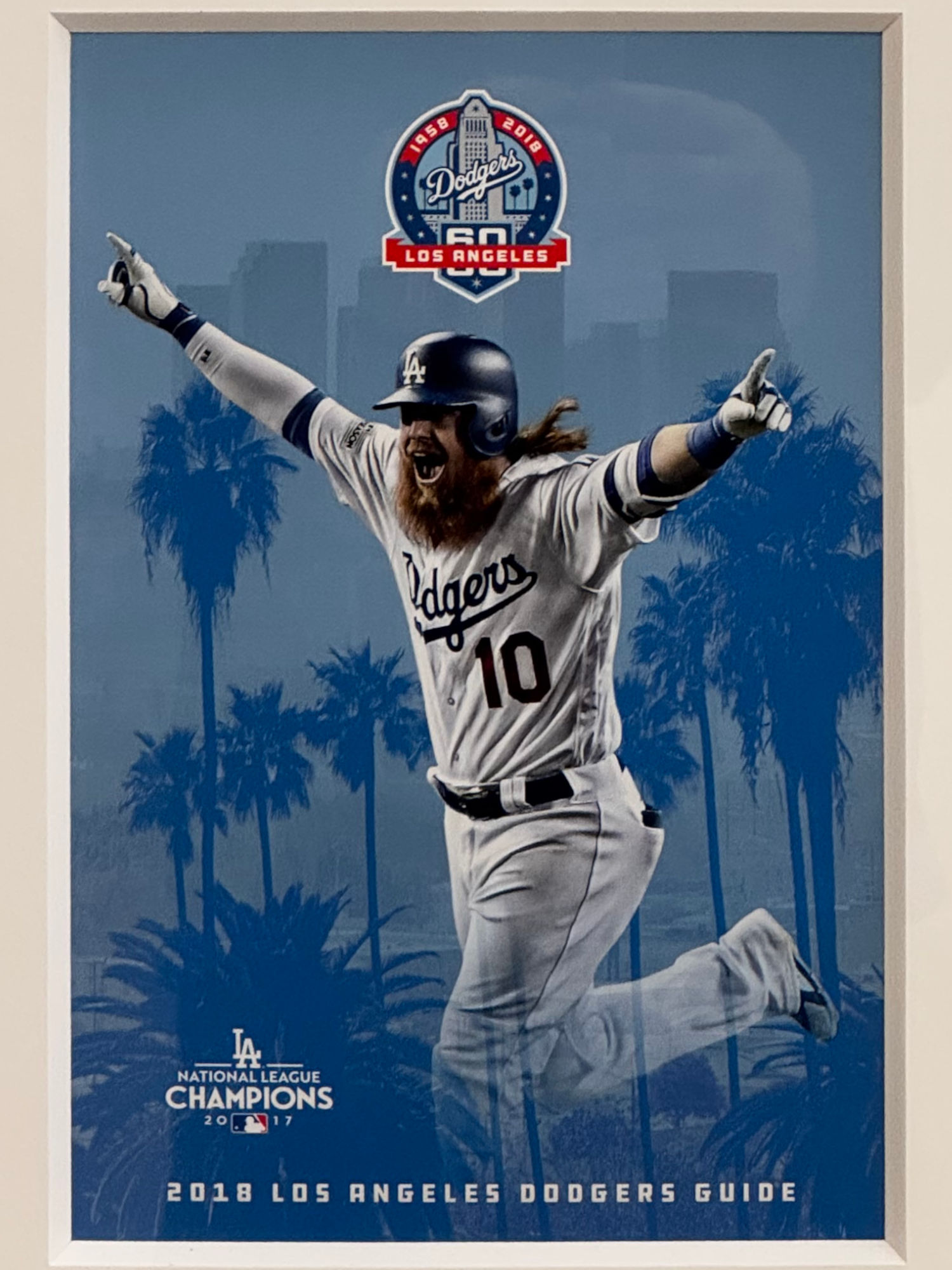 2018 Los Angeles Dodgers Guide Cover 2018 Los Angeles Dodgers Guide Cover