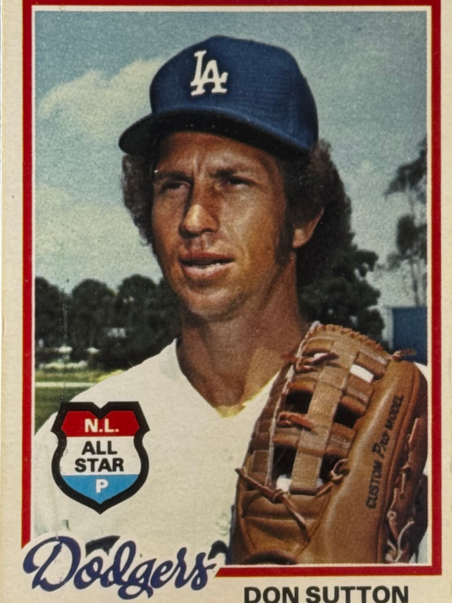 Don Sutton's Baseball Card