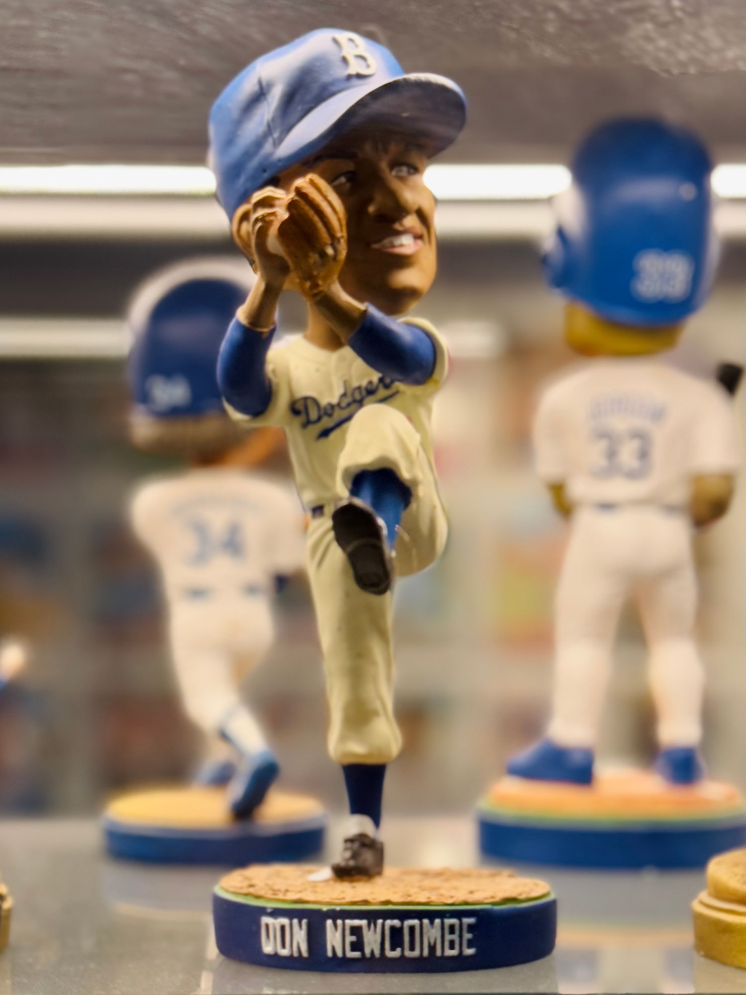 Don Newcombe Baseline Club Bobbleheads Don Newcombe