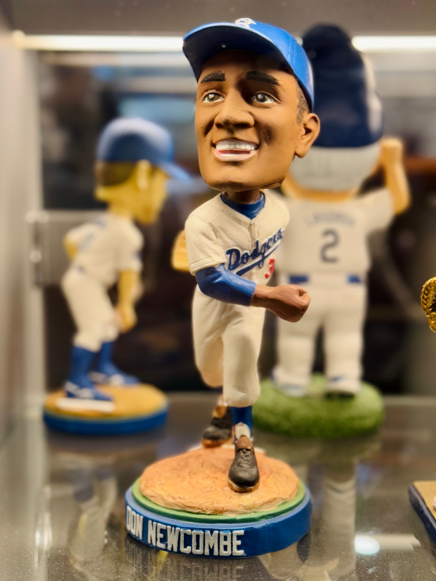 Don Newcombe Baseline Club Bobbleheads Don Newcombe
