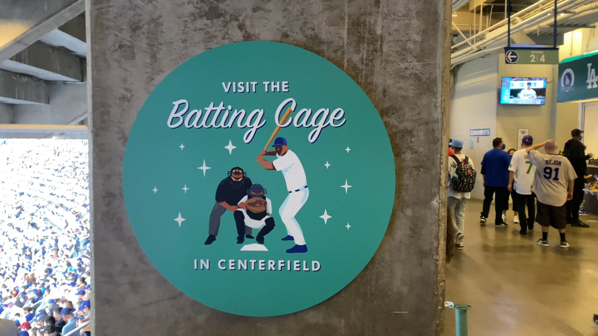 Batting Cage Dodger Stadium