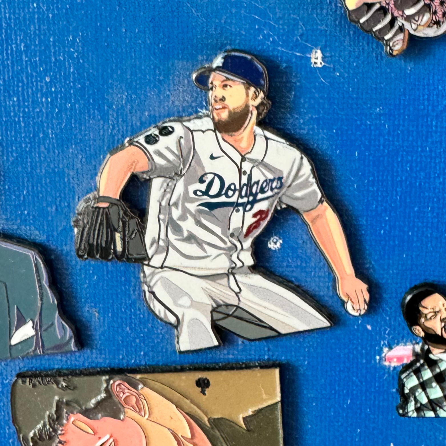 Clayton Kershaw Hat Pin