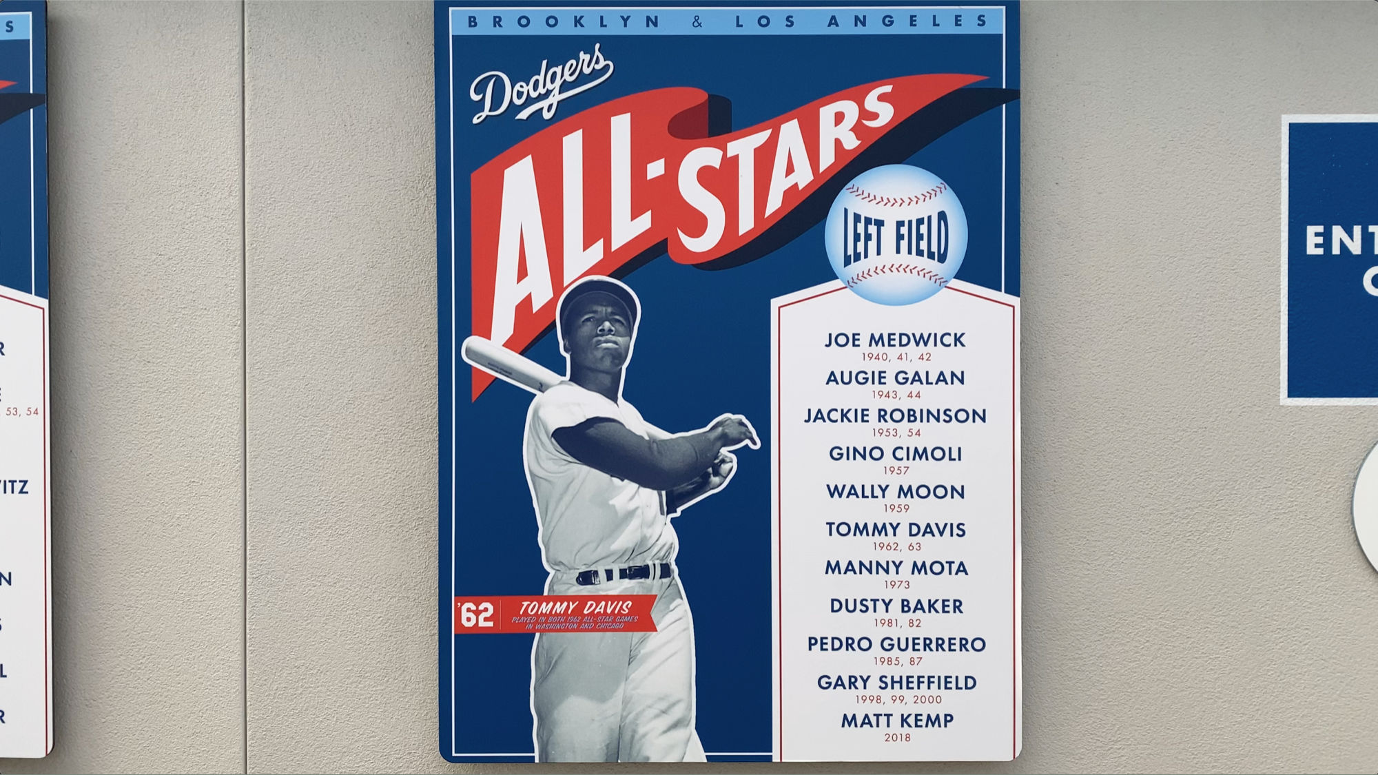 Dodger All-Stars Left Field