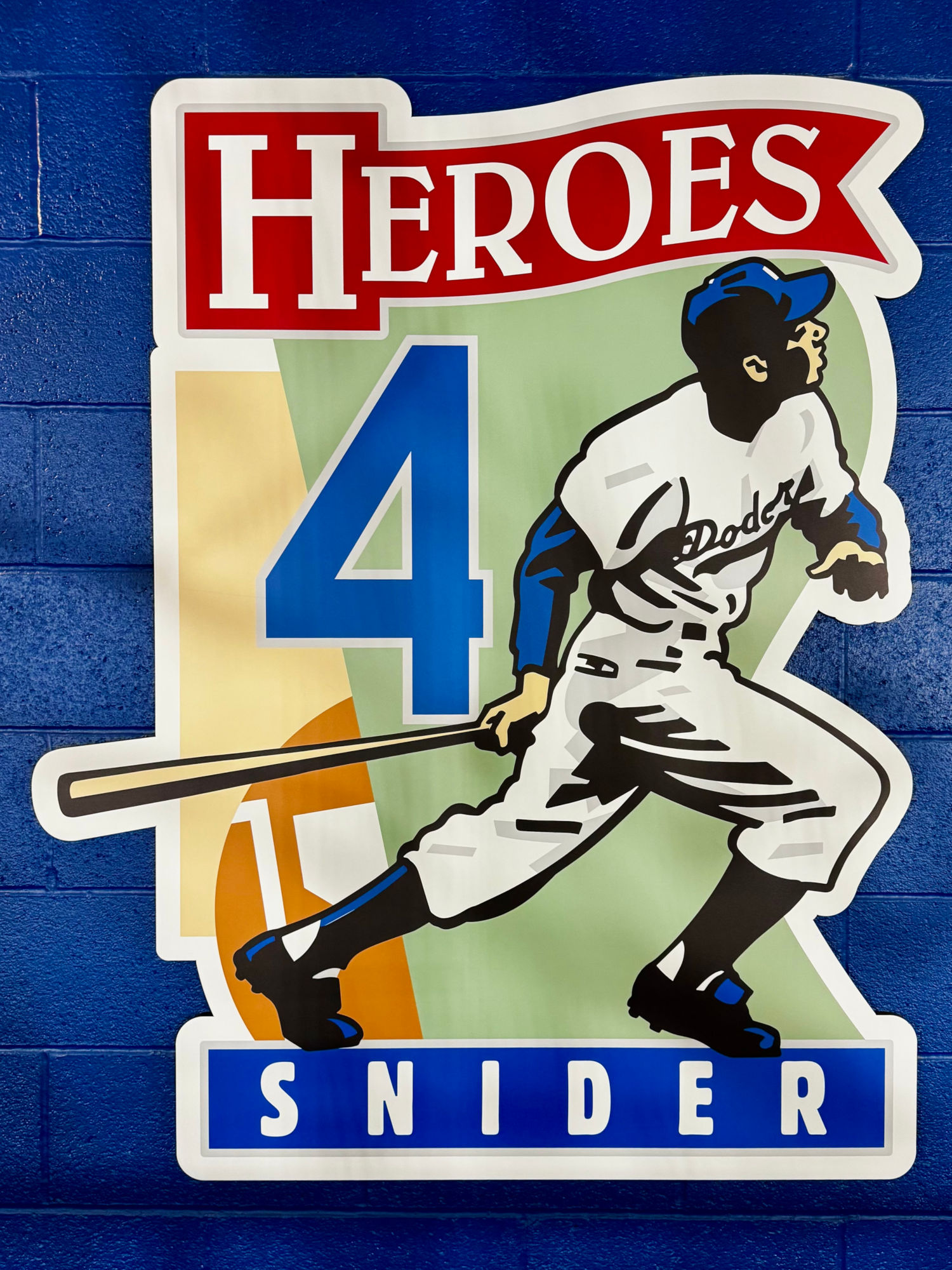Dodger Hero Sleeve Patch Duke Snider Dodger Hero Sleeve Patch Duke Snider