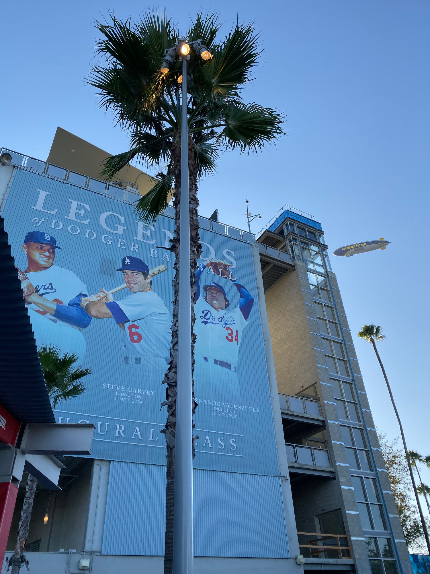 Dodger Legends Goodyear Blimp