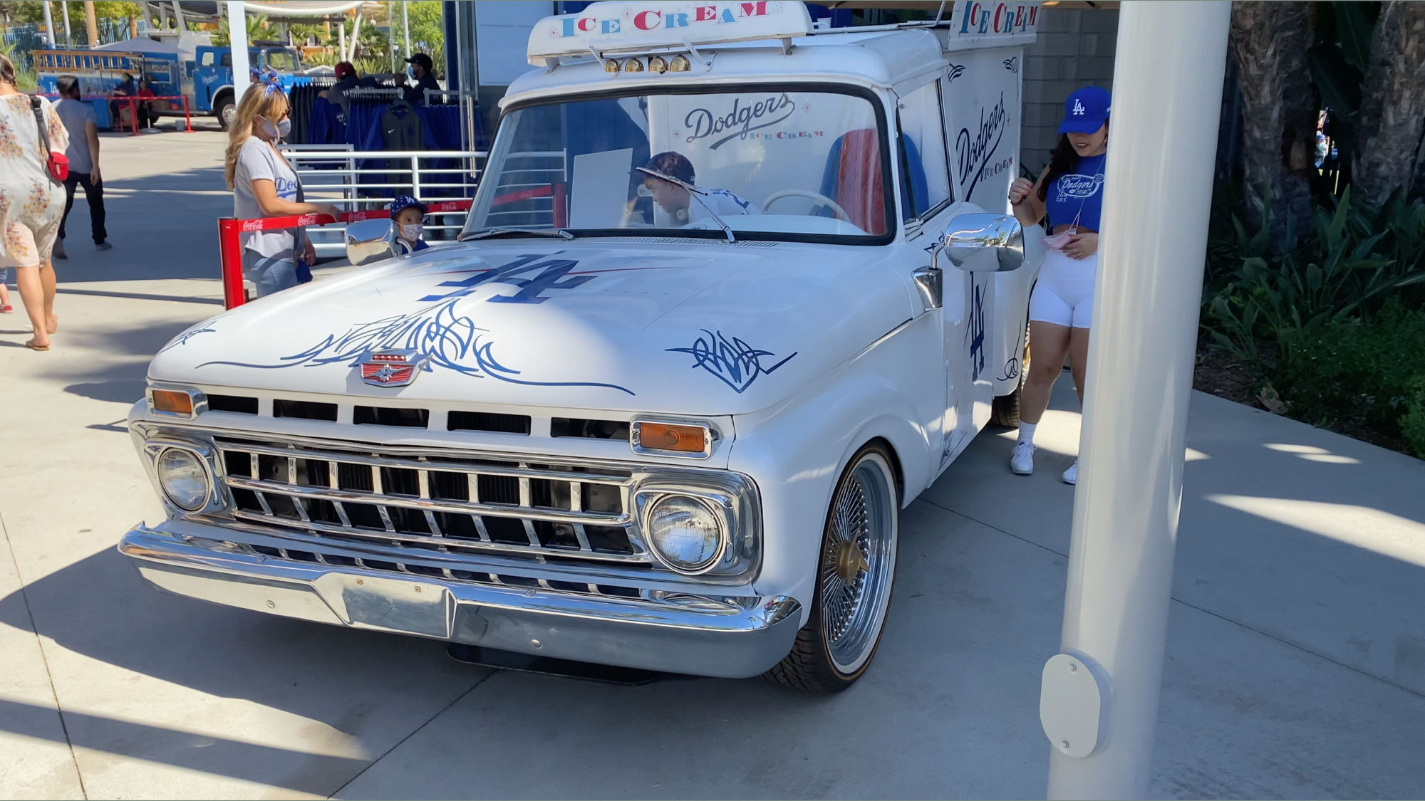 Dodger Stadium Ice Cream Truck