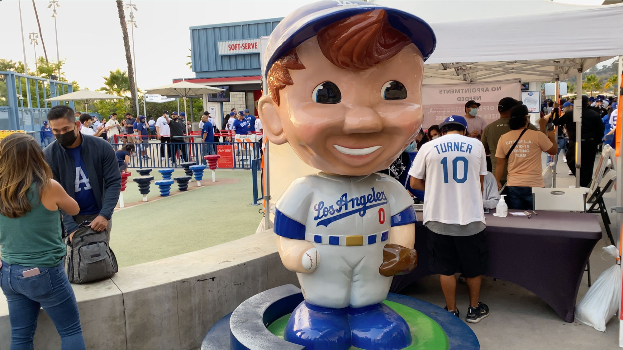 Bobbleheads Dodgers Mascot