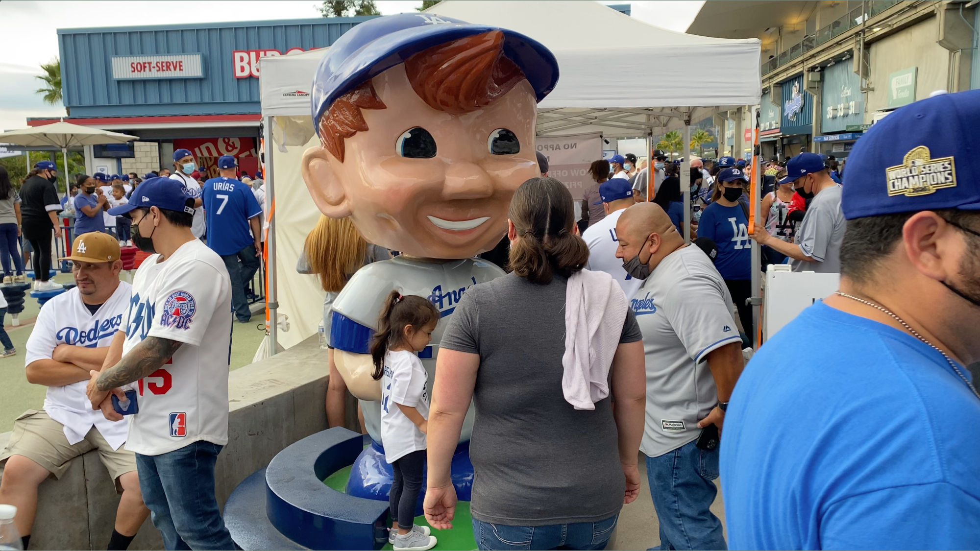 Bobbleheads Dodgers Mascot