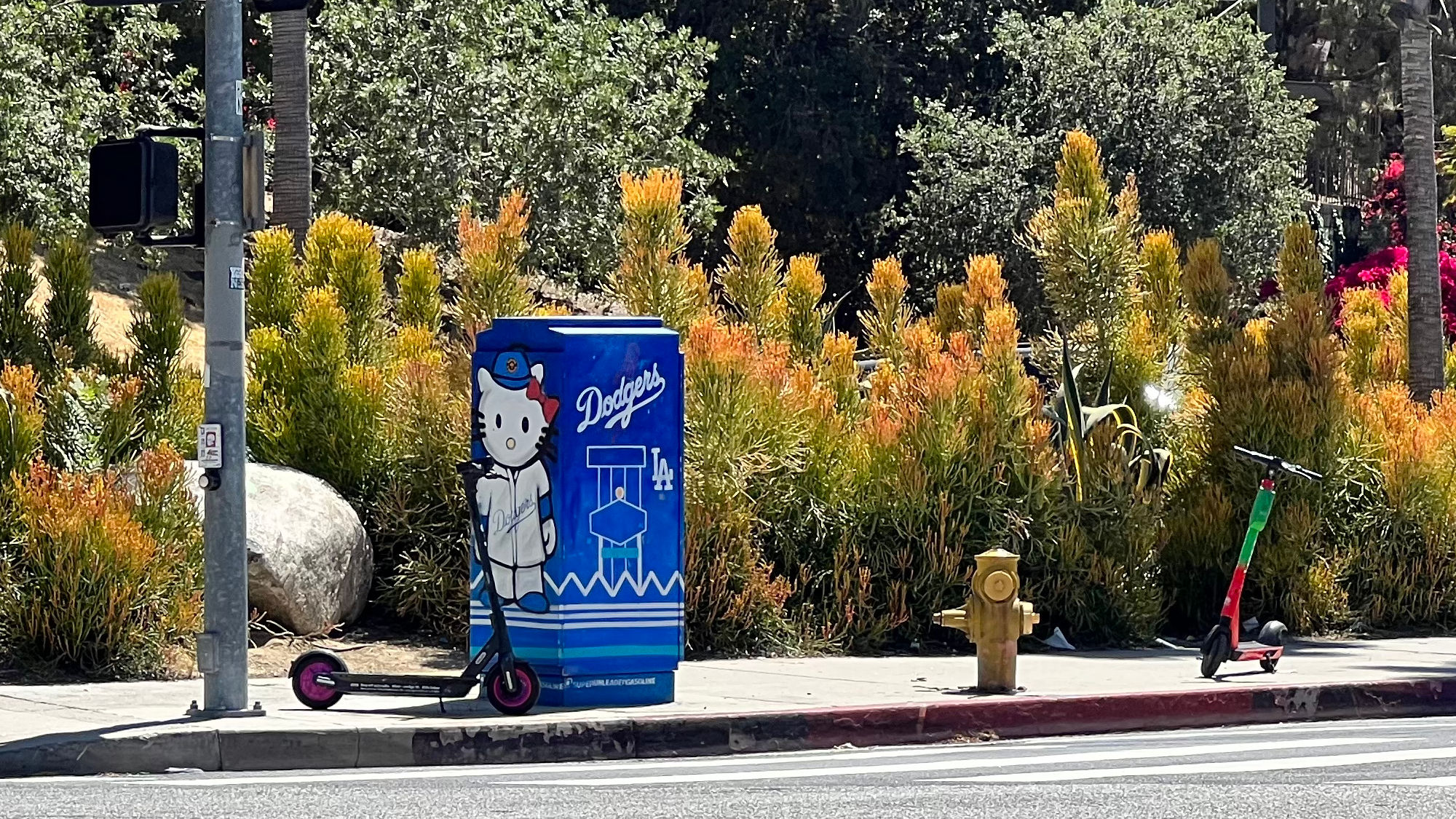 Dodger Stadium Parking Lots