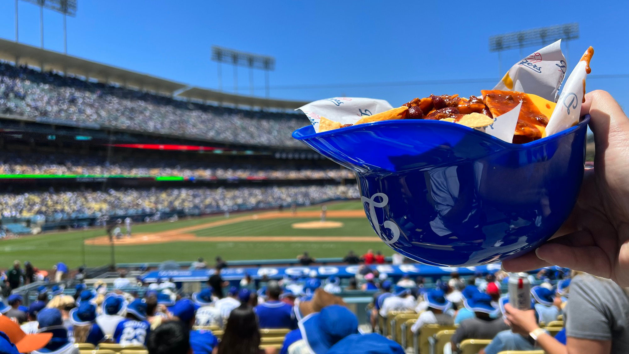 Dodger Stadium Nacho Helmet