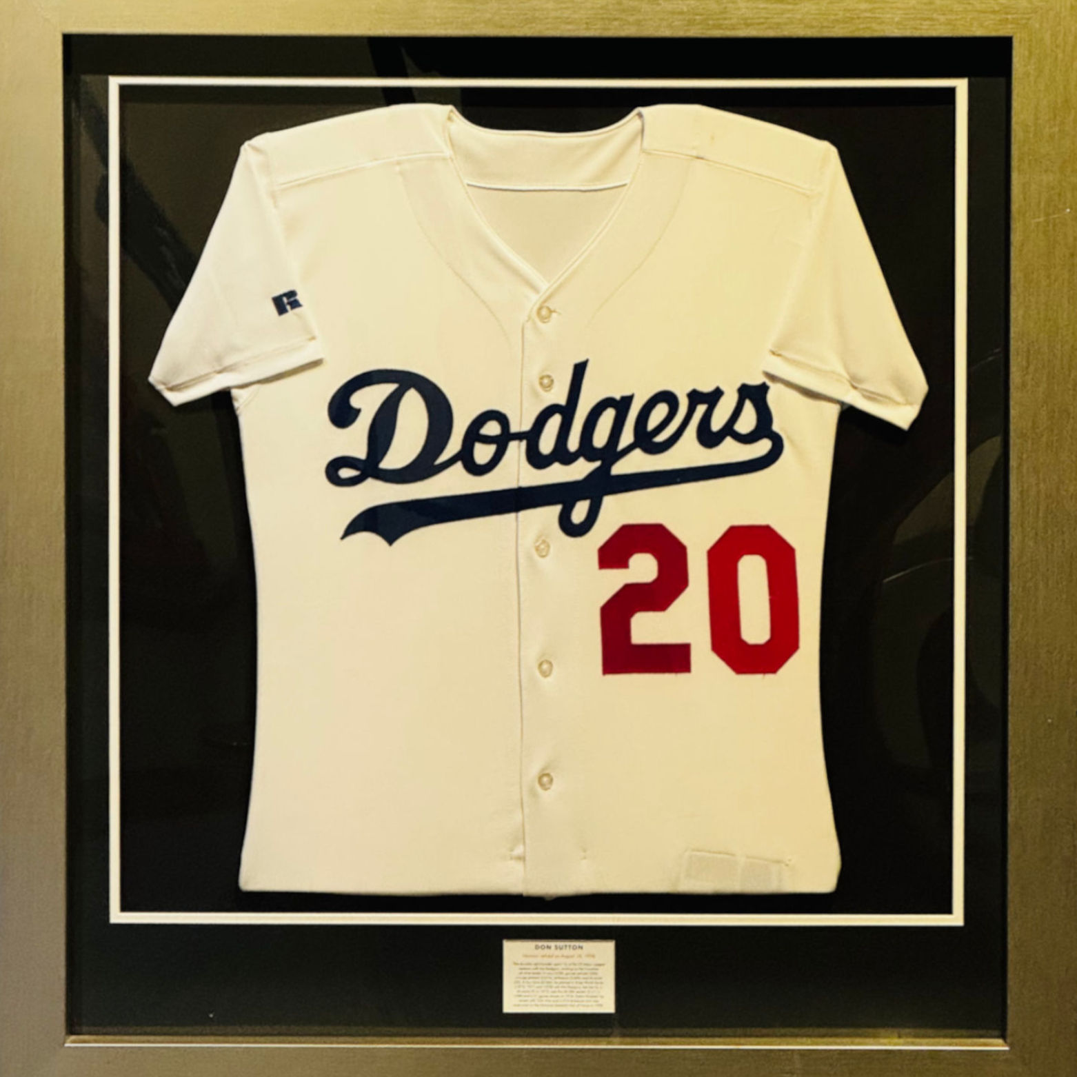 Don Sutton Dodger Jersey