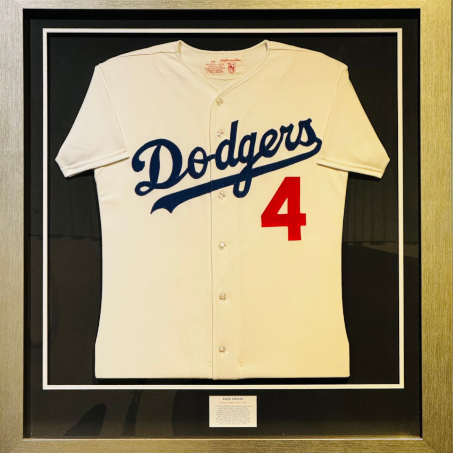 Duke Snider Dodger Jersey
