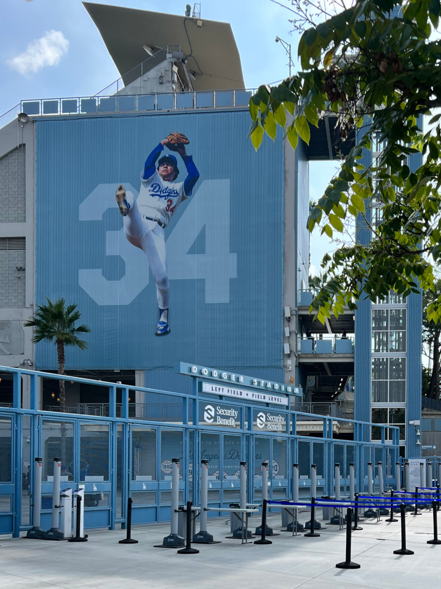 Fernando Valenzuela Stadium Mural