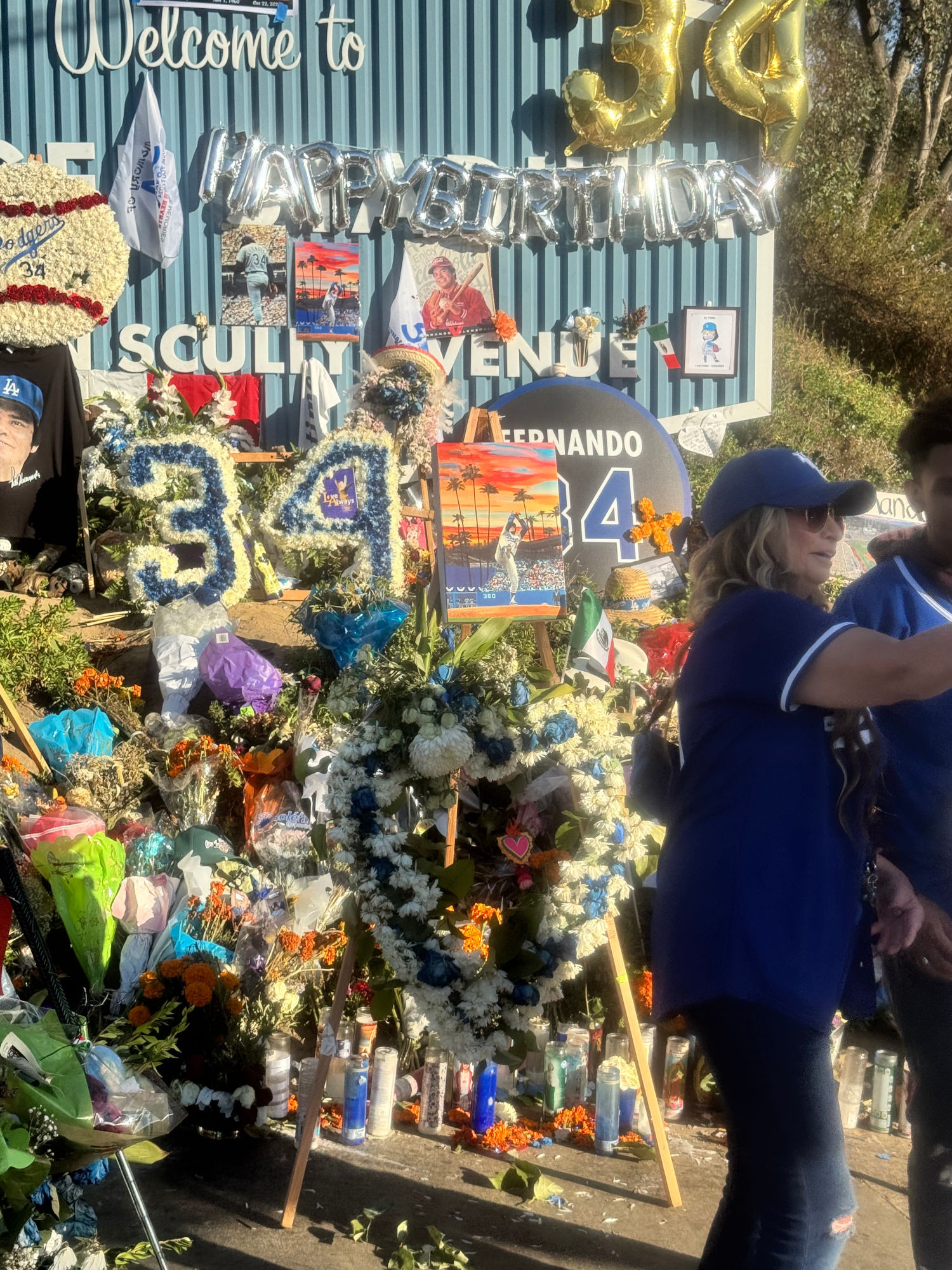 Fernando Valenzuela Stadium Memorial Heart