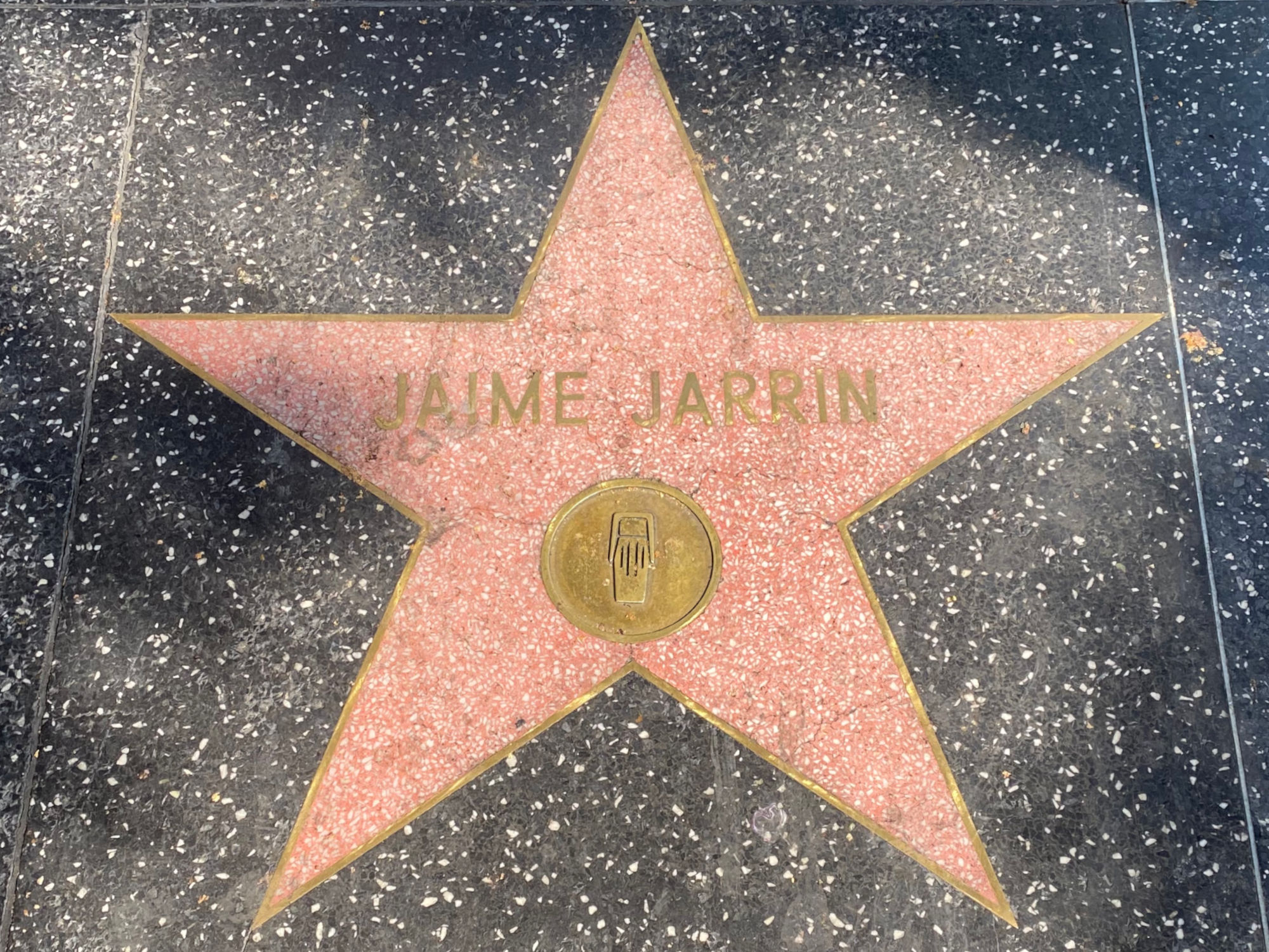 Hollywood Walk of Fame Jamie Jarrin Star